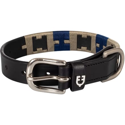 Halsband voor hond met geometrisch patroon Equestro Polo H