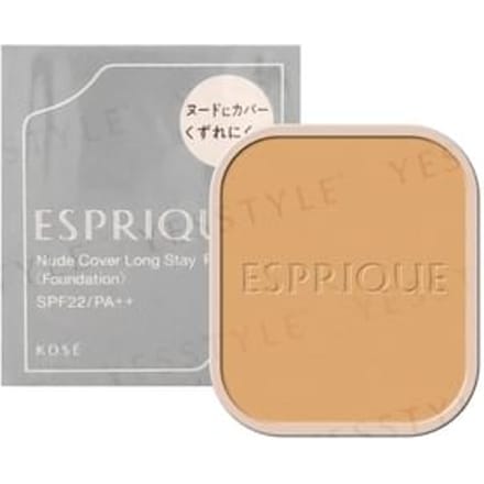 Kose - Esprique Nude Cover Long Stay Pact SPF 22 PA++ OC-415 Refill