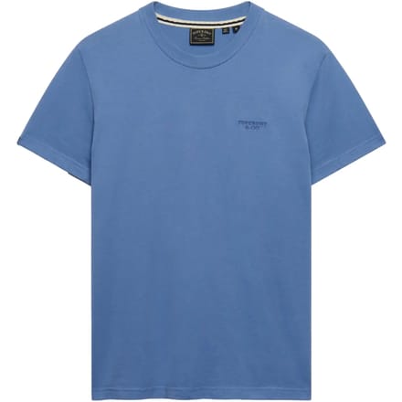 Superdry - Essential Gestapeld Logo Geborduurde T-shirt - Heren - T-shirts