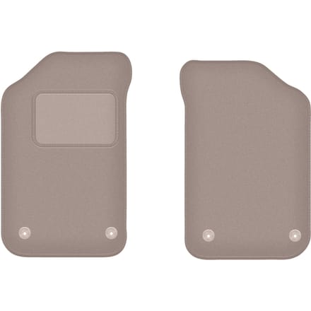 Beige veloursmatten voor: MG F/TF coupé, cabrio (1995-2005)