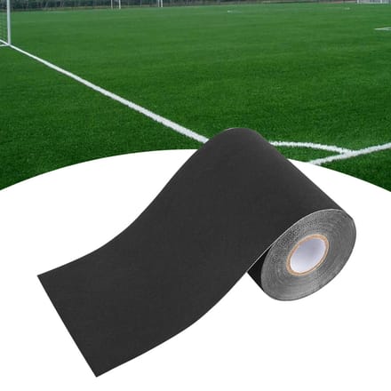 150mm*10m Kunstgras Naadband Gazonband Gras Tapijt Gras Zelfklevende Tape (Zwart) zwart