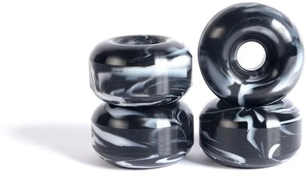Yocaher Qball Skateboardwielen Zwart 52 x 31 mm