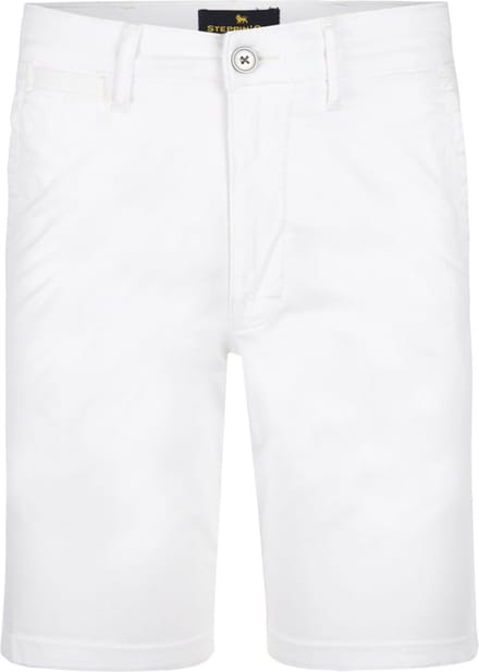 Steppin' Out Short Boston Wit - Maat 56 - Heren - Korte broek