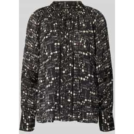 Blouseshirt met V-hals