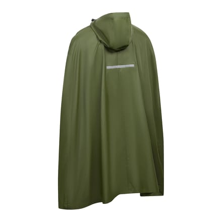 Trespass - Unisex Qikpac Waterdichte Opbergbare Poncho met Capuchon (Mos)