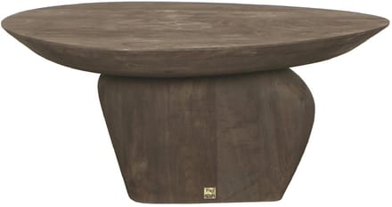 PTMD - Salontafel Harshad - Bruin - 75x60x35cm