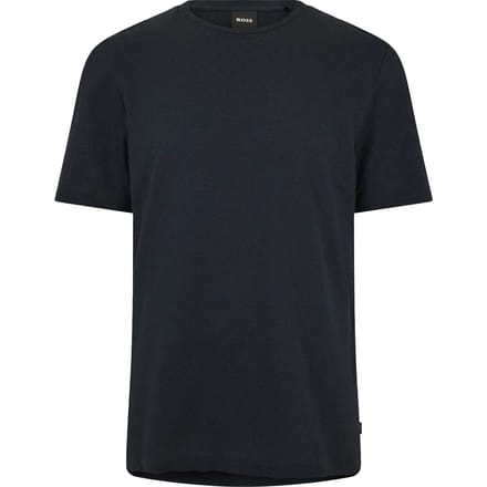 Hugo Boss Heren Boss Katoen Regular T-shirt (Donkerblauw)