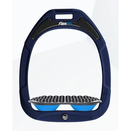 Endurance stijgbeugels Marine/Grijs/Blauw Flex-On Green Composite