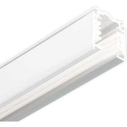 GLOBAL 3-fasen railsysteem Noa opbouw 400cm, wit