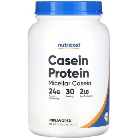 Nutricost, Protéine de Caséine, Non Aromatisée, 2 lb (907 g)