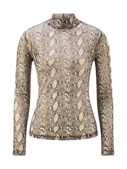 Mesh-shirt Van Riani beige