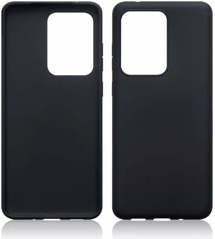 Samsung Galaxy S20 TPU hoesje Back Cover - Mat Zwart