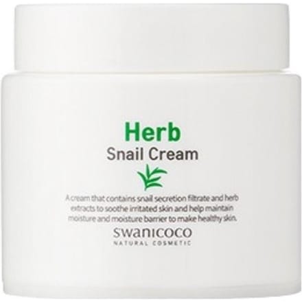 SWANICOCO Herb Snail Cream – 50ml white