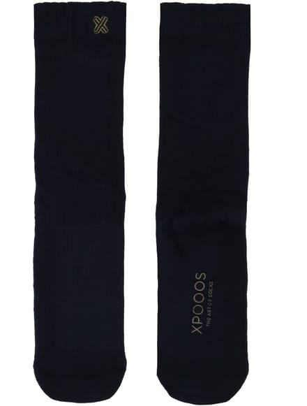 XPOOOS - Essential Den Bosch Unisex bamboe Sokken - Badstof zool - 1-Pack - Maat 39/42 - Marine