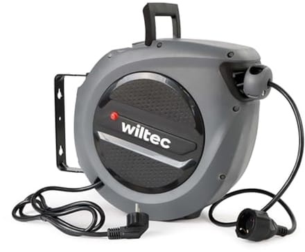 Automatische Kabelhaspel 15 m met 180° Wandsteun