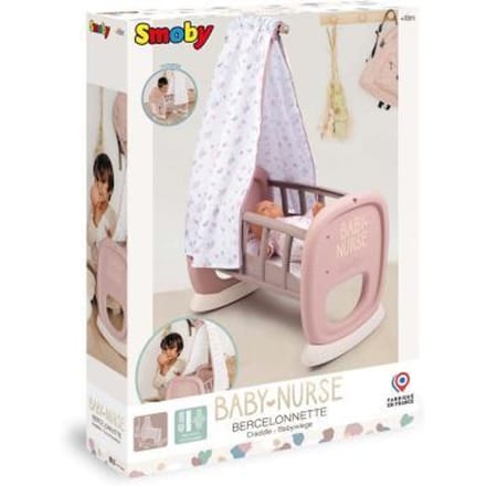 Smoby Baby Nurse schommelwieg Poppenmeubelen