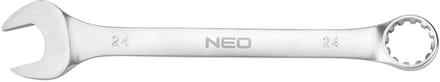 NEO 09-668 Serie - Ringsteeksleutel - 24 x 280 mm - DIN 3113 - CrV Staal