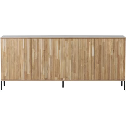 WOOOD New Gravure Dressoir - Eiken - Naturel - 85x200x44