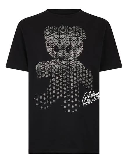 Round Neck T-Shirt Teddy Strass Teddy Bear