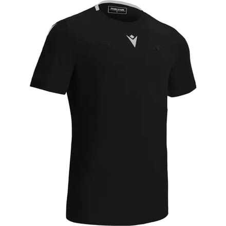 Macron Frisk Scheidsrechtersshirt Korte Mouw Heren - Zwart | Maat: M