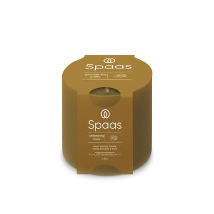 SPAAS Glow Geurkaars Appel en Kaneel ± 55 branduren -