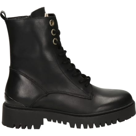 Guess Olone Veterboots - Laarzen Met Veters - Dames - Zwart - Maat 38