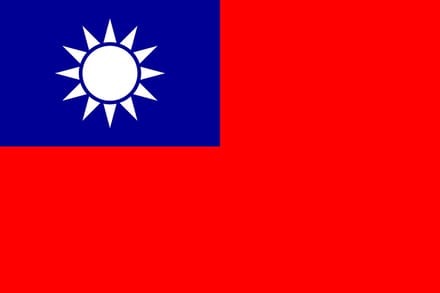 Vlag Taiwan 70x100cm