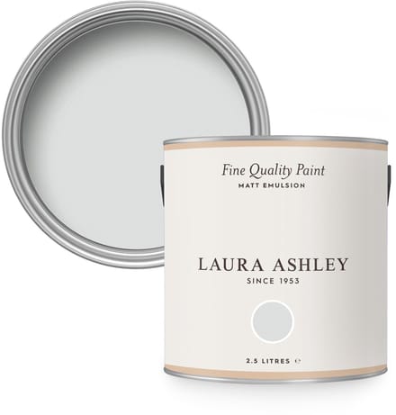 Laura Ashley Muurverf Mat 2.5L Powder Grijs