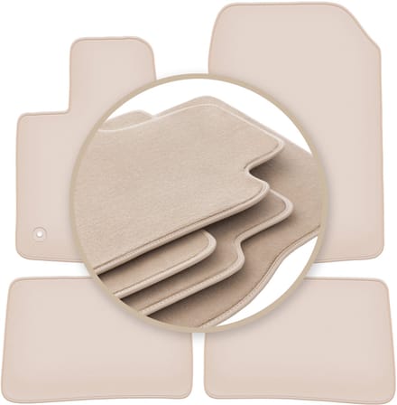 PREMIUM beige matten voor: Renault Twingo II hatchback 2007-2014