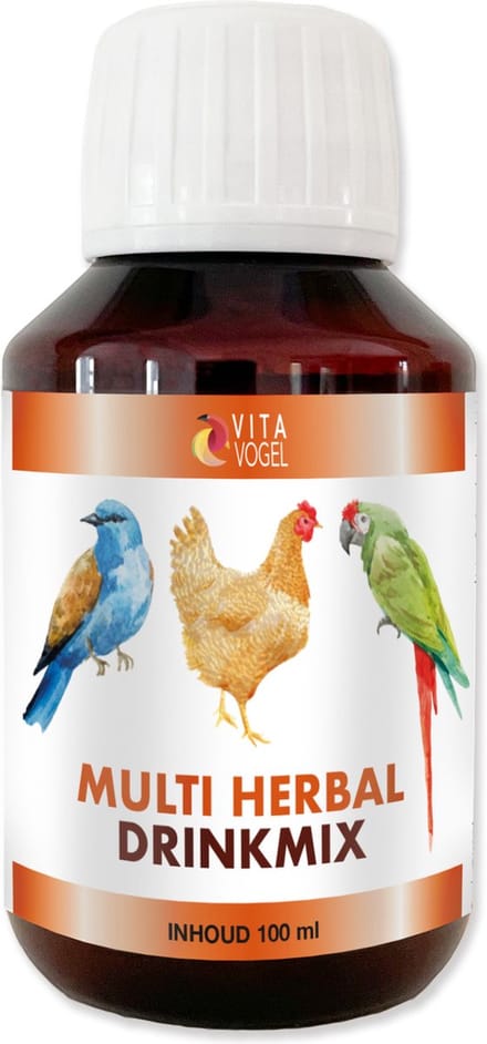 Vita Vogel Multi Herbal Drinkmix - Vogelsupplement - 100 ml