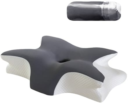 Vlinder Memory Foam Kussen 60x40x13cm - Ergonomische Cervicale Ondersteuning voor Diepe Slaap