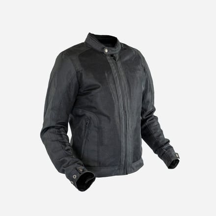 Helstons Stoner Tissu Mesh Jas Man Zwart - Jas