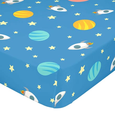 Kinderhoeslaken Astronaut | Happynois