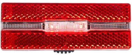 Achterlicht voor Bagagedrager - Rood - Veilig Fietsen in het Donker
