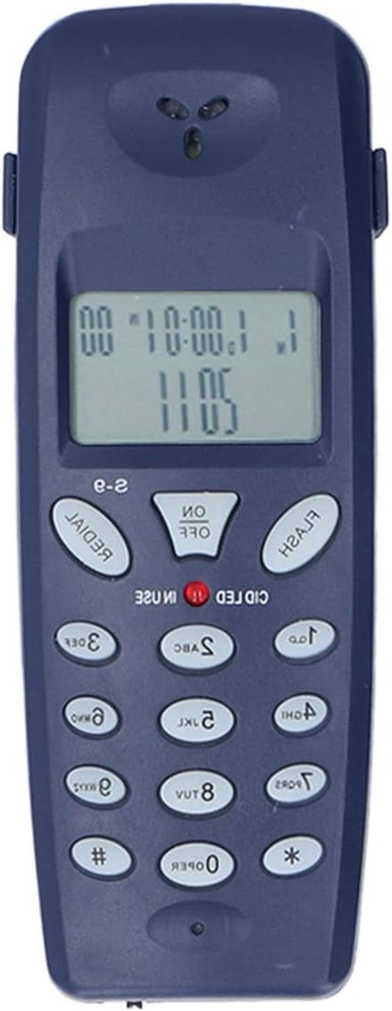 Telefoon met Snoer - Vaste Lijn Telefoon - Thuiskantoor Gebruik - 16-bits LCD-scherm - 115 Gram - default