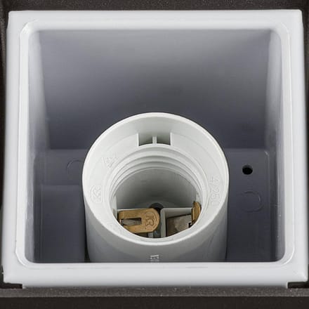 SLV GRAFIT E27 11W staande buitenlamp vierkant IP44 900mm antraciet (1006184)