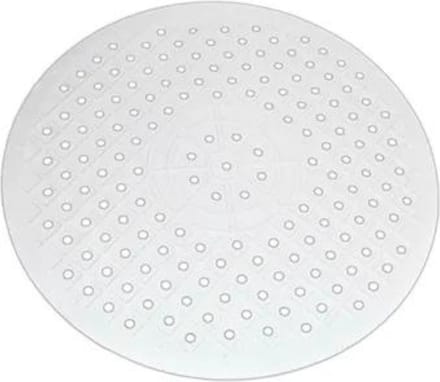 MONOO - Gootsteenmat Wit - Ø 31 cm - Rond - Wit - Siliconen - Gootsteen Mat - Spoelbakmat - Wasbak Matje
