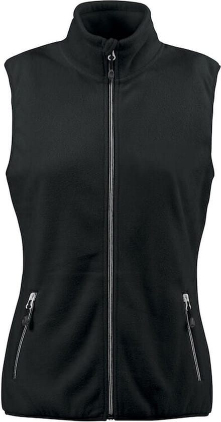 Printer RED FLEECE VEST SIDEFLIP LADY 2261507 - Zwart - XL