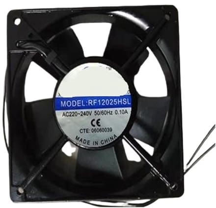 Koelventilator - Elektronische Ventilator - Industriële Koeling - 220V Stroomvoorziening - 17CM