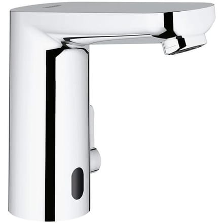 GROHE Eurosmart Cosmopolitan E wastafelkraan - opbouw - laag - met trekwaste - chroom