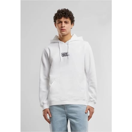 Mister Tee USA College Wording Patch Hoody MT3698