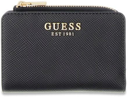 GUESS portemonnee Gilda SLG Zip Around Card Case Black zwart
