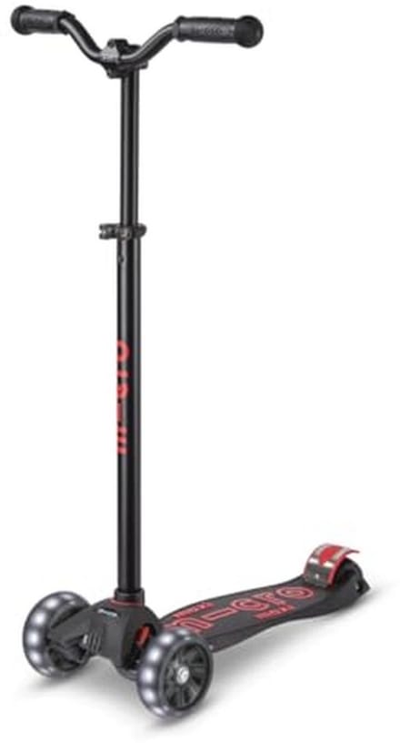 Maxi Micro Deluxe Pro Scooter met LED Verlichting voor Kinderen 5-12 Jaar, Ergonomisch en Verstelbaar