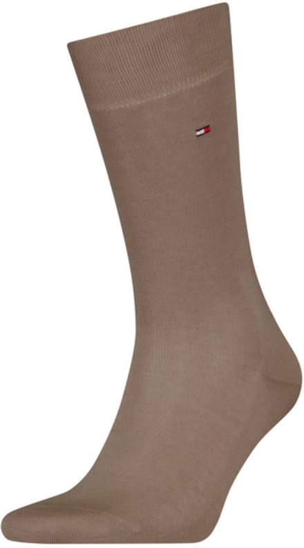 Herensokken premium fil d'Écosse - Taupe - 45-46