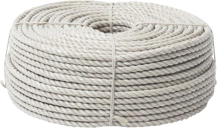 Beige Touw 100 Meter Ø 10 mm - Sterk Polypropyleen Touw voor Tuin en Klussen