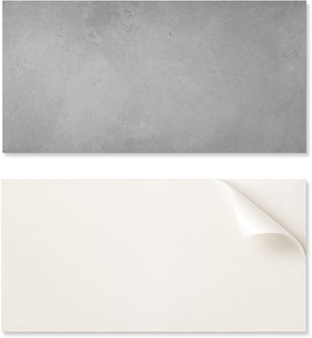 Zelfklevend vinylpaneel met print, 120x60 cm, ruwe betontextuur.