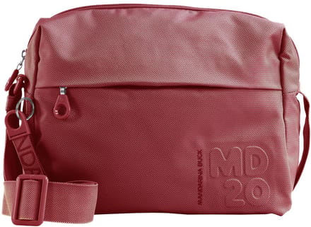 MANDARINA DUCK schoudertas MD20 Medium Zip Crossover Cranberry (rood)paars