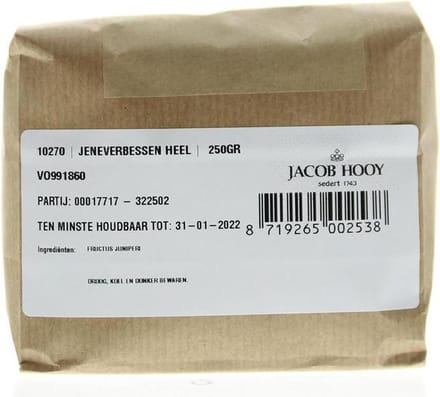 Jacob Hooy Jeneverbessen 250 gr