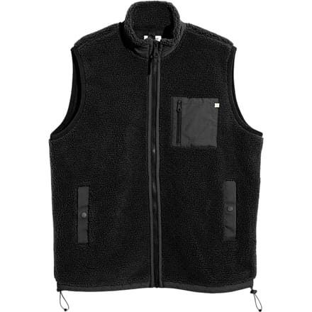 Farah Heren Grant Fleece Gilet (Zwart)