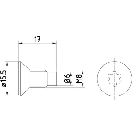Schroef, remschijf TEXTAR TPM0004